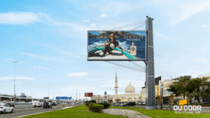 Here are some of the best outdoor (OOH) advertising locations in Abu Dhabi, including why they stand out, plus location-specific details and tips for each. This can help you pick high-impact sites for your campaign. ________________________________________ 1. Corniche Road, Abu Dhabi 6 Why it’s great: • High daily traffic of residents, tourists and workers, especially along the waterfront. • Strong scenic backdrop which increases dwell-time and attention. • Good for full-page billboards, building wraps or large digital screens. Tip: Use visuals that contrast well with daylight and waterfront reflections; ensure readability from moving vehicles. ________________________________________ 2. Khalifa Bin Zayed Street / Airport Road Corridor 6 Why it’s great: • Major entry/exit route for the city; high commuter volumes. • Mix of business, local traffic and visitors makes it versatile for many brands. Tip: Prioritise formats with large viewing distance (unipoles, mega hoardings) due to high-speed traffic. ________________________________________ 3. Yas Island & Yas Marina area 6 Why it’s great: • Tourism hub, leisure destination, premium lifestyle audience. • Large event footfall, especially during high season (concerts, F1, etc). • Opportunities for high-impact, large scale formats and large digital screens. Tip: Consider event timing (e.g., race weekends) for maximum impact; use dynamic creative tailored to the leisure audience. ________________________________________ 4. Al Maryah Island & The Galleria Al Maryah Island 6 Why it’s great: • Premium mixed-use district (retail, business, luxury) with affluent audiences. • Good for brands targeting high-income segments and luxury positioning. Tip: Choose premium formats (building wraps, digital screens) where visibility aligns with brand prestige. ________________________________________ 5. Mohammed Bin Zayed Street (MBZ Road) 6 Why it’s great: • Heavy commuter route connecting key zones of the city. • More cost-effective than the most premium corridors, while still offering strong reach. Tip: For SME brands, MBZ Road offers good value; target mid-size formats and ensure creative captures attention quickly. ________________________________________ 📌 Key Considerations for OOH in Abu Dhabi • Location vs. Budget: Premium corridors cost more — balance high-end sites with value locations. • Traffic & Speed: On highways/high-speed roads, choose formats legible at high speeds (large fonts, strong contrast). • Audience Type: Are you targeting tourists, commuters, business professionals, residents? The location should reflect audience. • Campaign Duration: Longer campaigns can reduce per-month cost and improve recall. • Production & Permits: Ensure installation, permissions & design meet Abu Dhabi’s regulations. • Creative Clarity: Outdoor media is often viewed briefly — keep messaging simple, bold, direct.