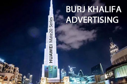 Burj Khalifa Advertising