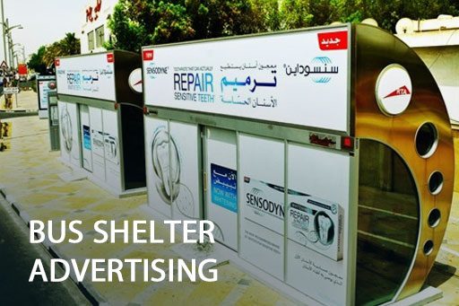Bus Shelter Advertising in dubai uae