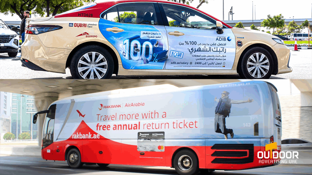 Taxi Advertising vs Bus Advertising: Pros & Cons