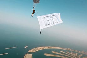 SkyDive Banner / Flag Advertising