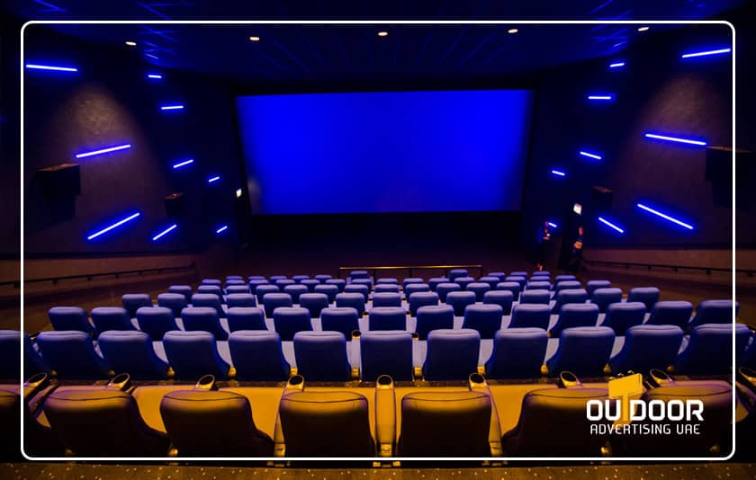 Cinema Advertising by Admission in Dubai, Targeted On-Screen & Lobby Media
