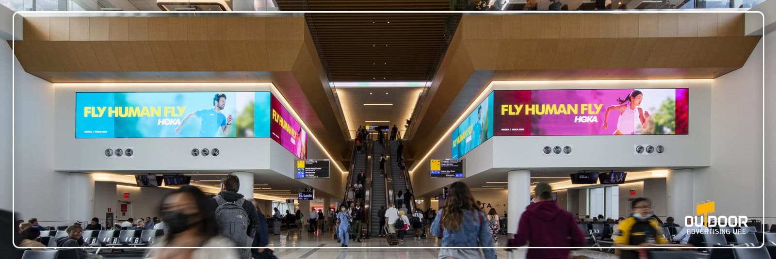 Dubai Airport Advertising