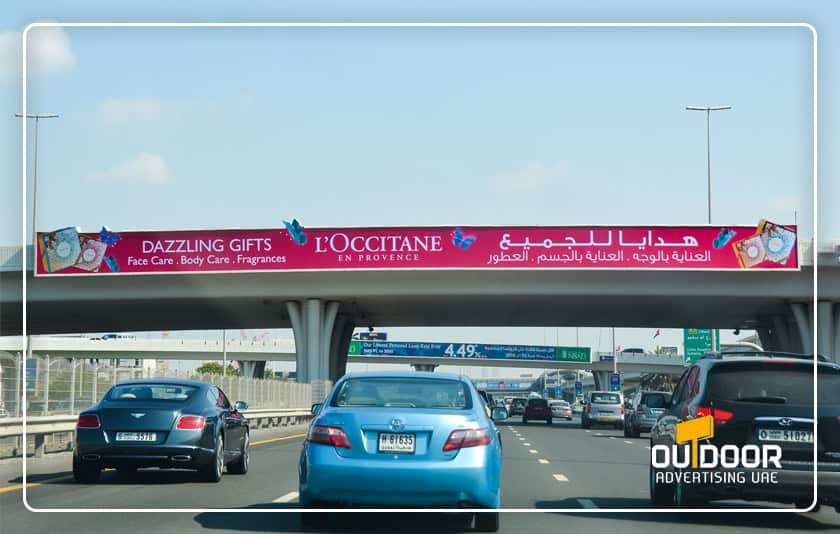 Bridge Advertising in Dubai, High-Impact Bridge Banners in Dubai