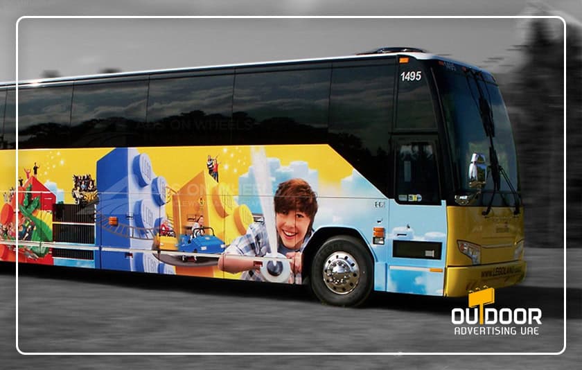 Bus Wrap Advertising in Dubai, Full & Partial Bus Branding in Dubai