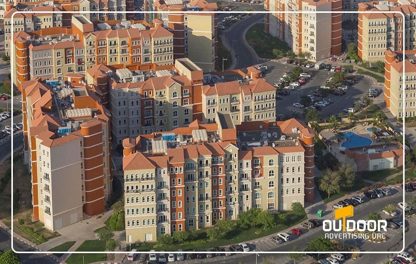Outdoor Advertising in Discovery Gardens Dubai, Community & Residential OOH