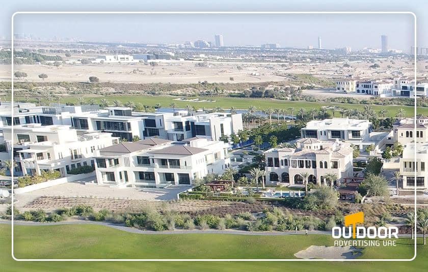 Dubai Hills Estate Advertising