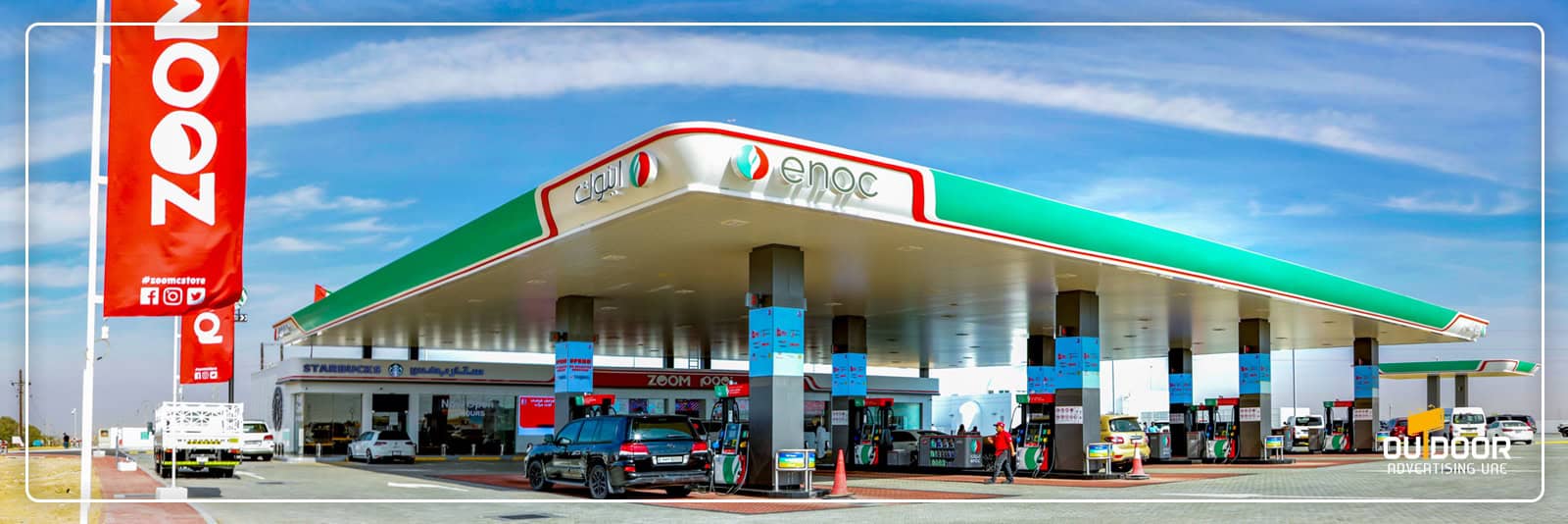 ENOC Gas Station Advertising