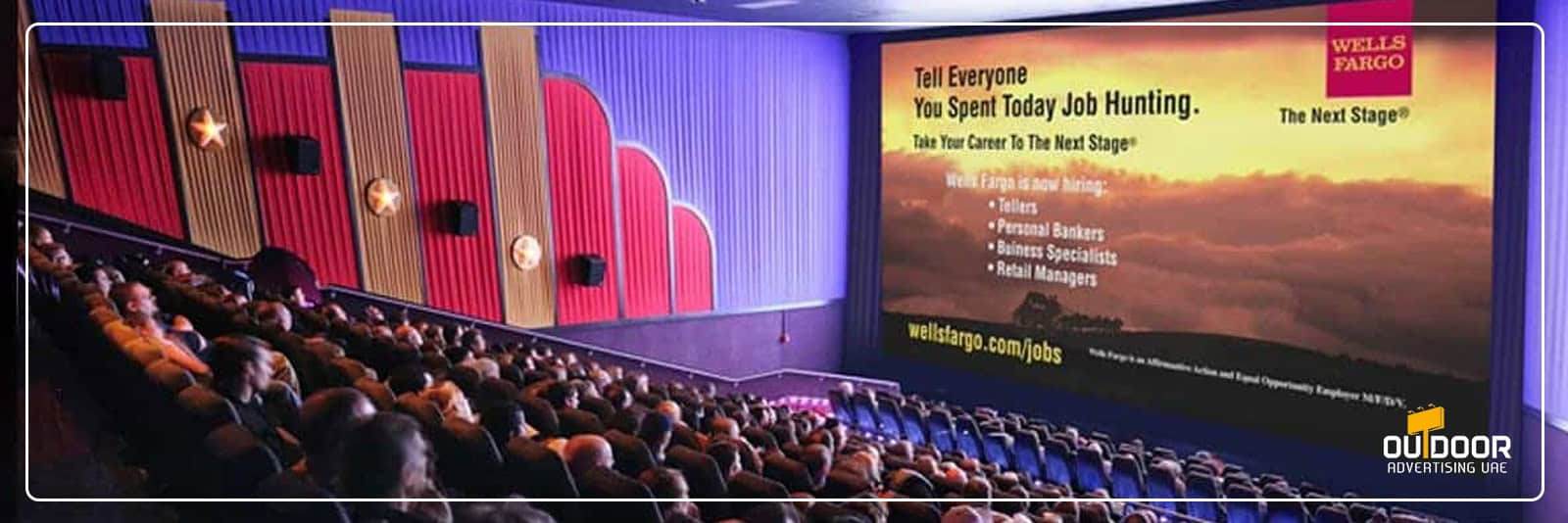 Cinema Advertising by FTM (Follow the Movie) in Dubai
