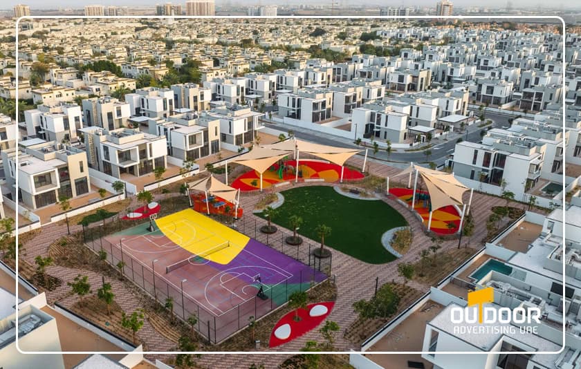 Outdoor Advertising in Al Furjan Dubai, Community & Residential OOH