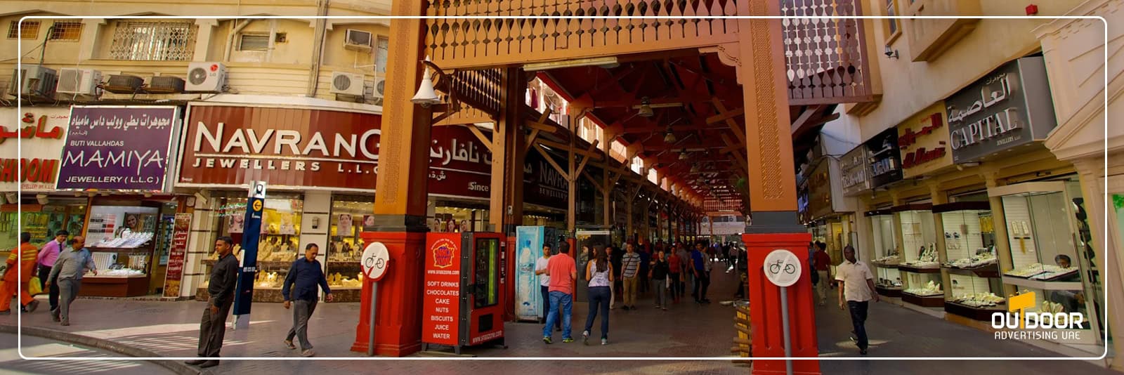 Outdoor Advertising Opportunities at Gold Souq Deira Dubai