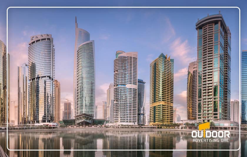 JLT (Jumeirah Lake Towers Dubai), Outdoor Advertising & OOH Media