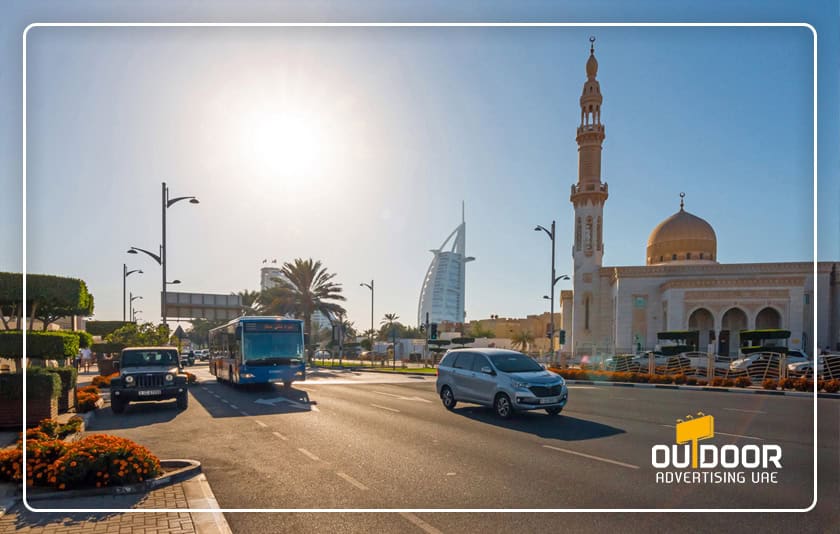 Jumeirah Road Dubai Advertising