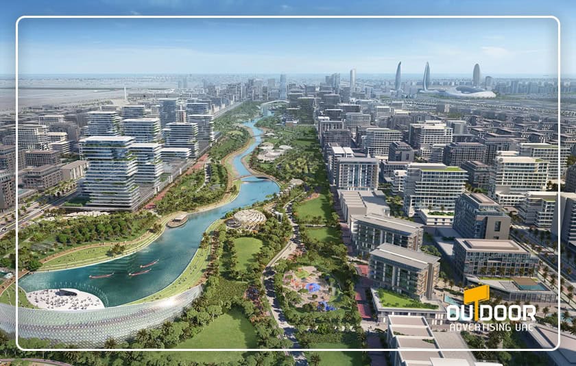 Outdoor Advertising in Khalifa City Abu Dhabi, Residential & Community OOH