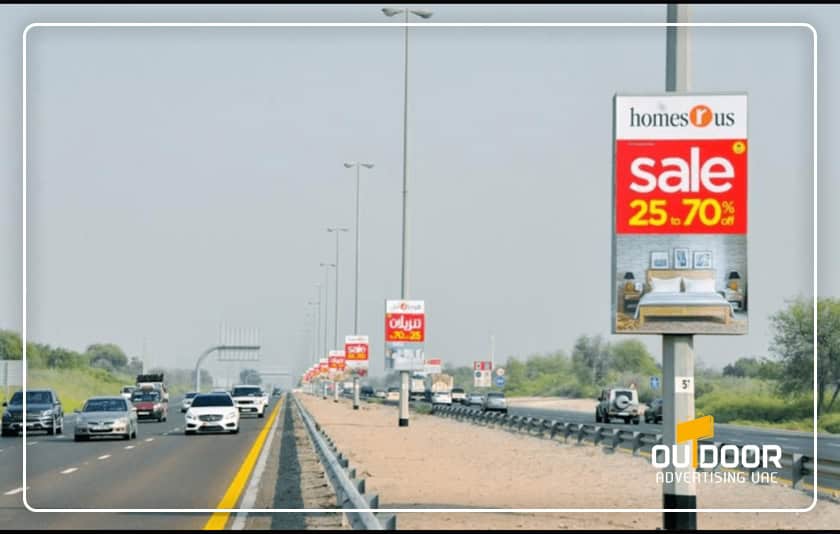 Lamppost Advertising in Abu Dhabi, High-Frequency Outdoor Media