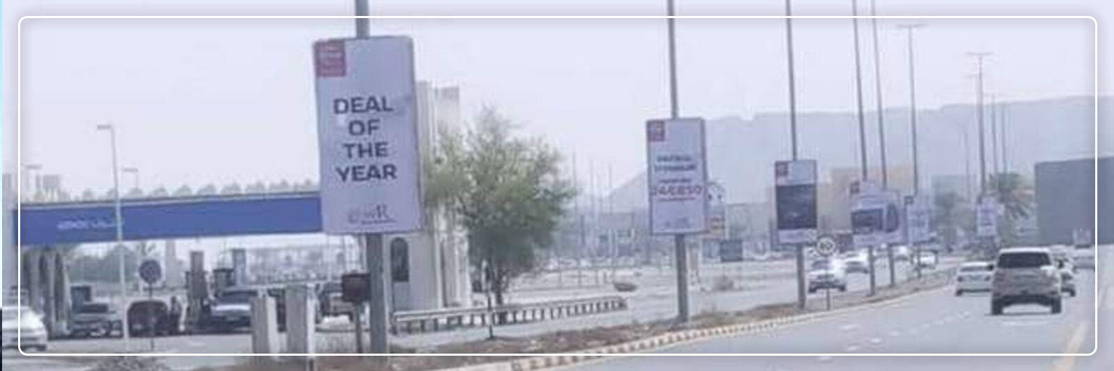 Lamppost Advertising in Fujairah