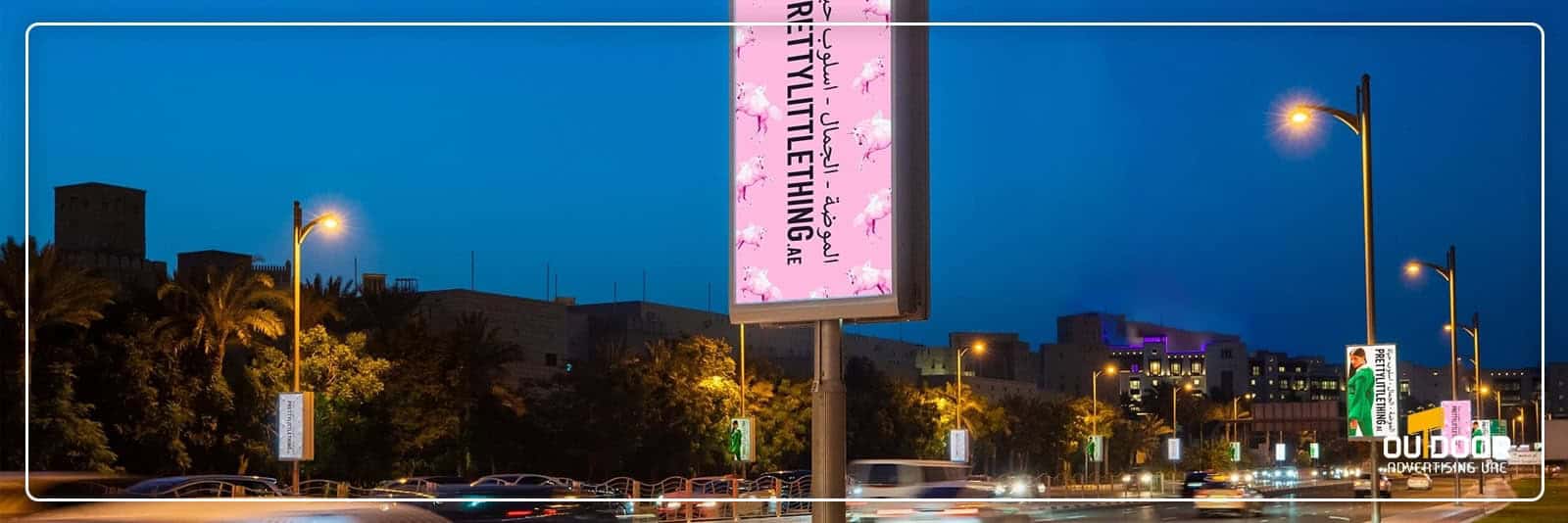 Lamp Post Advertising