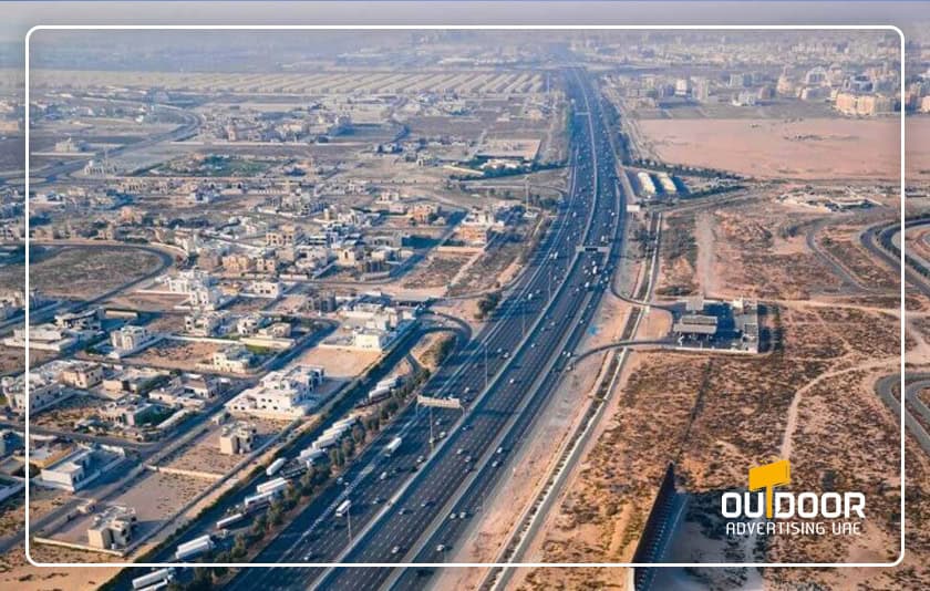 Outdoor Advertising on Mohammed Bin Zayed Road (MBZR E311)