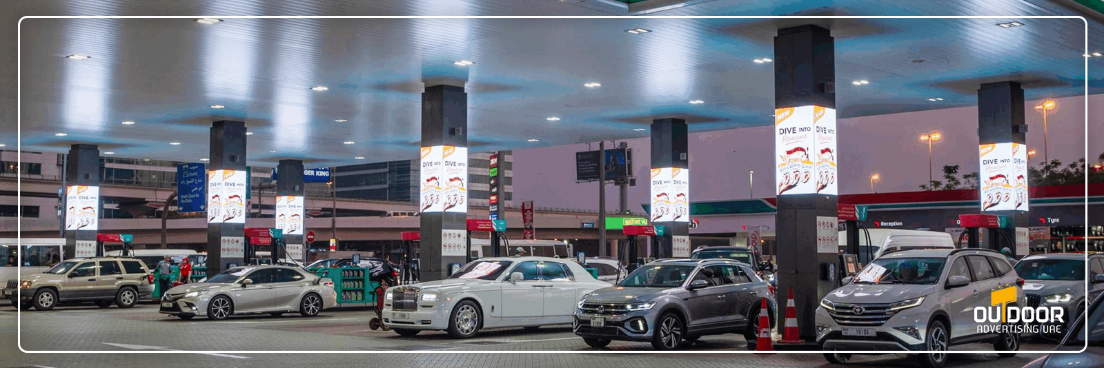 Petrol & Gas Station Advertising in Dubai
