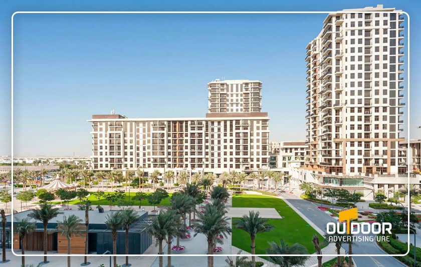 Al Qudra Towers Advertising