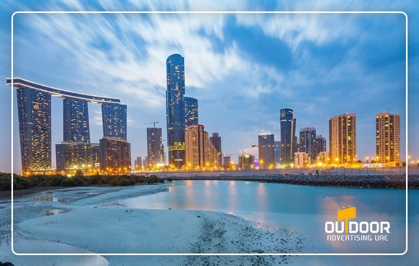 Outdoor Advertising in Reem Island Abu Dhabi, Premium OOH Media