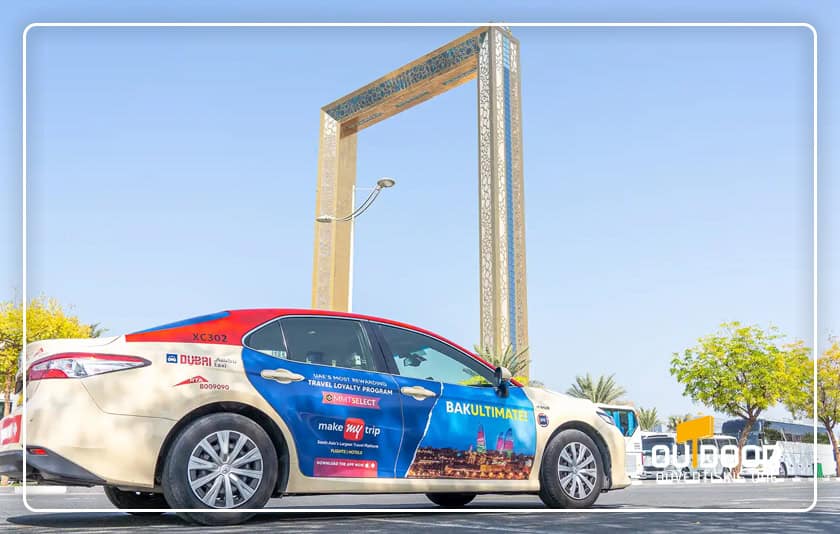Taxi Advertising in Dubai, High-Impact Mobile OOH Advertising in Dubai