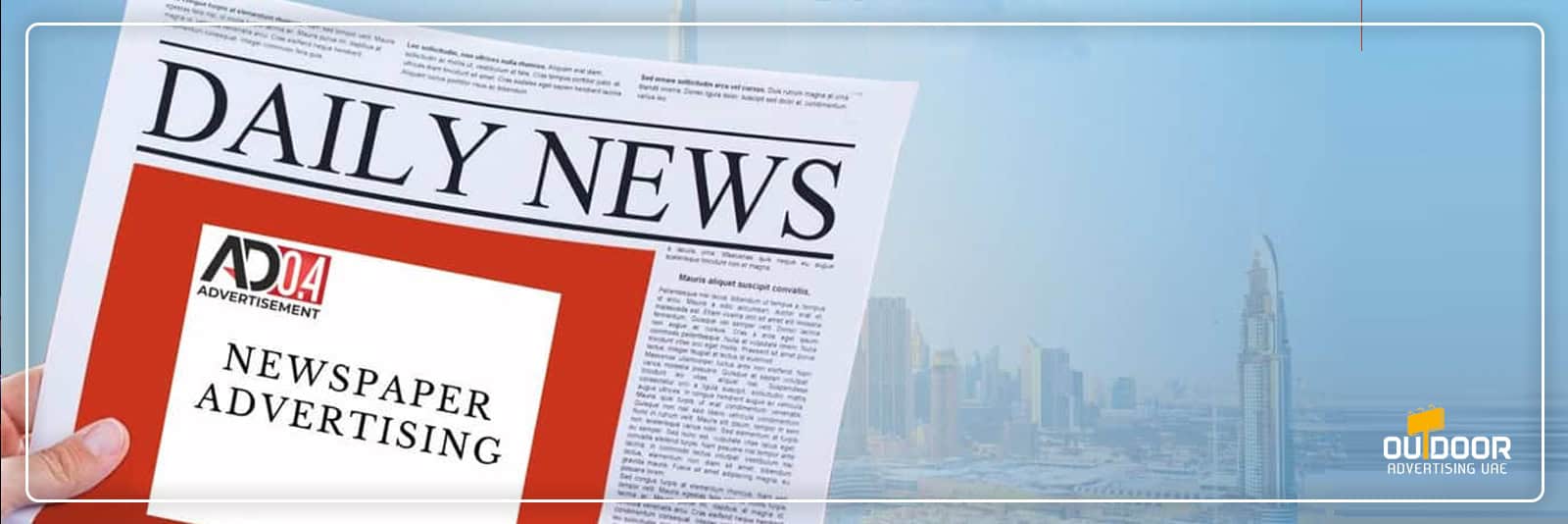 Newspaper Advertising Rates and Costs in Dubai & UAE