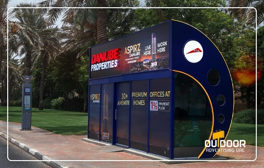 Bus Shelter Advertising Dubai