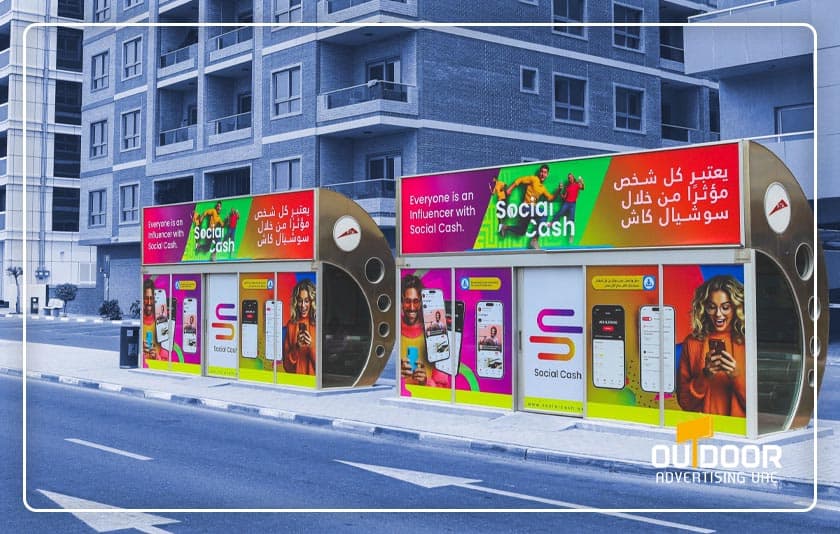 Bus Shelter Advertising Dubai