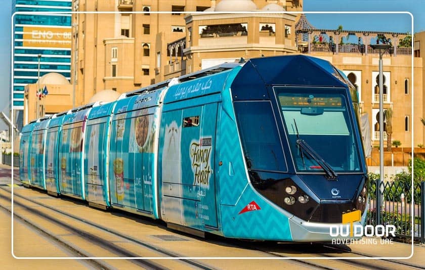 Tram Advertising in Dubai