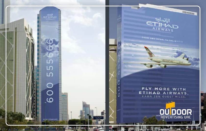 Building Wraps Advertising in Dubai