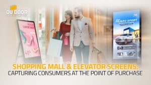Mall & Elevator Screens: Capturing Shoppers in the Moment